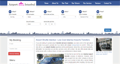 Desktop Screenshot of airportshuttleistanbul.com